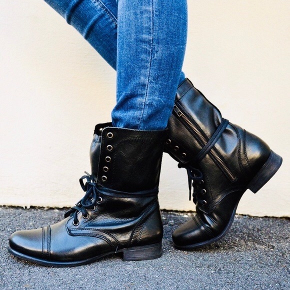steve madden troopa combat boot